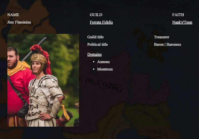 A Bicolline.online character profile